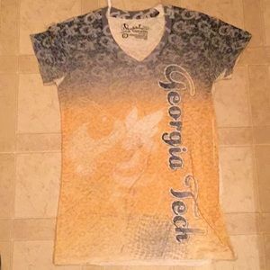 Georgia Tech Tye Dye T Shirt
